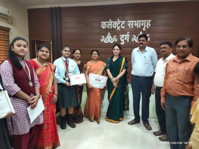 PSY Meritorious honor Durg Collectorate